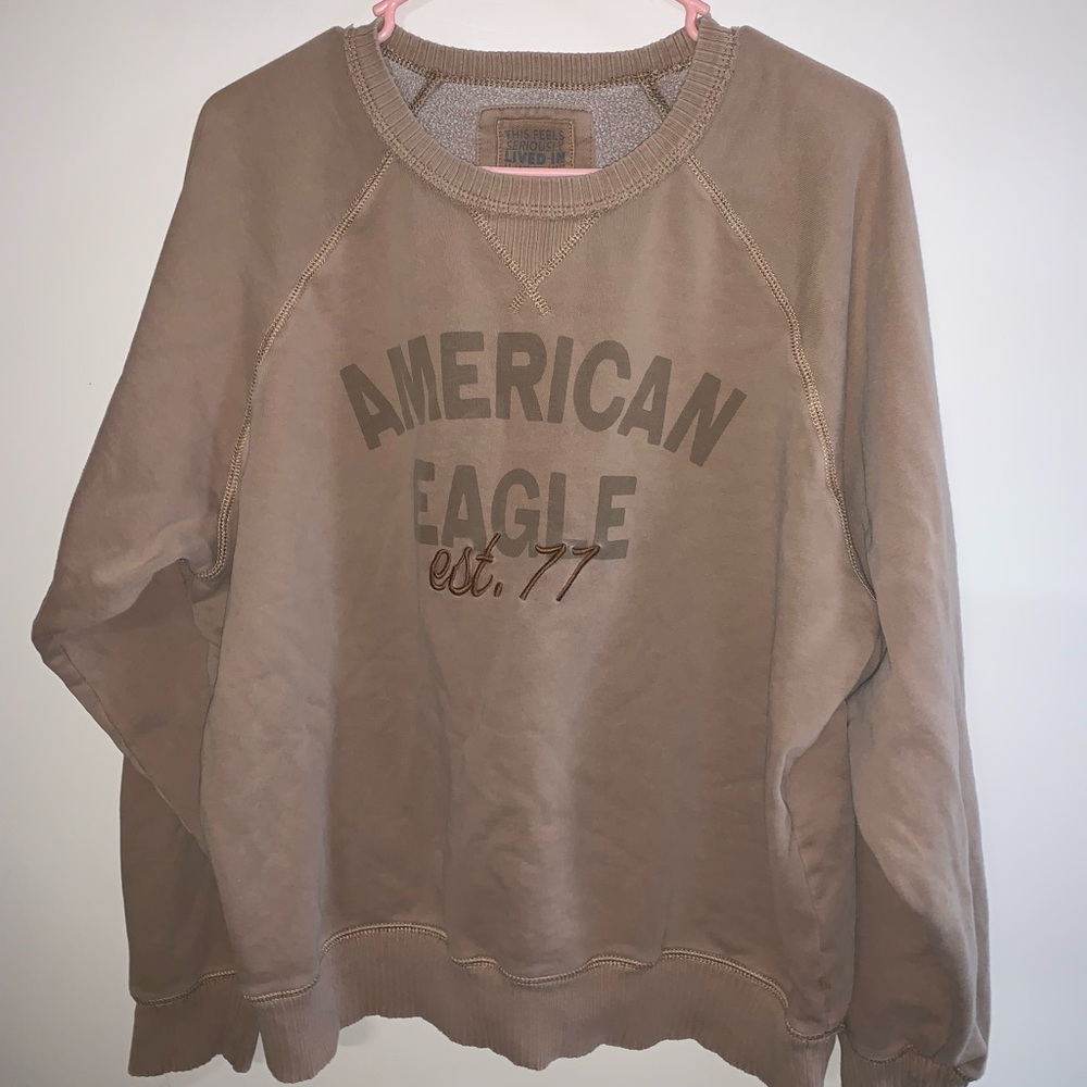 American Eagle Outfitters Tan Sweater - Picture 2 of 7